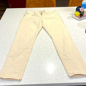 Big Star Cream Colored Denim Pants